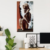 Nomali figure of the Mende tribe ポスター (ホームオフィス)