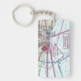 Nome空港図/タクシー図 キーホルダー