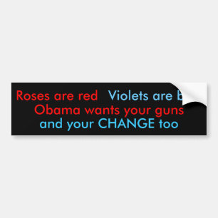 nOmObama バンパーステッカー