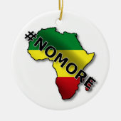 #NoMore/Abiy Ahmed Ali セラミックオーナメント (正面)