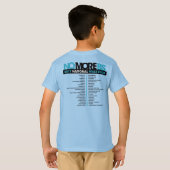 #NOMOREBS T-Shirt WALK Tour Tシャツ (裏面フル)