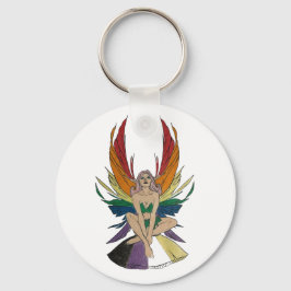 Non-binary Faerie キーホルダー