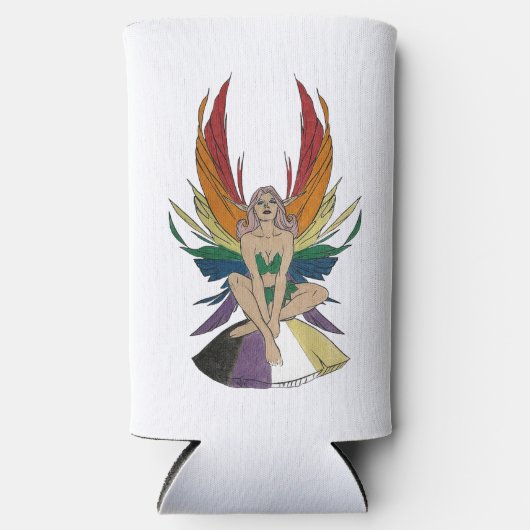 Non-binary Faerie スリム缶クーラー (正面)