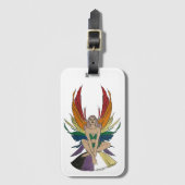 Non-binary Faerie ラゲッジタグ (正面縦)