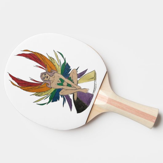 Non-binary Faerie 卓球ラケット (横)