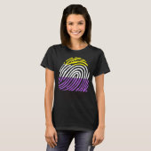 Non Binary Fingerprint Tシャツ (正面フル)