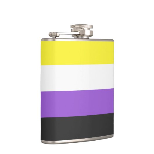 Non-Binary Pride flag フラスク (右)