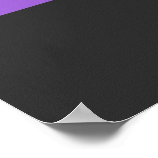 Non-binary pride flag with hearts poster ポスター (角)