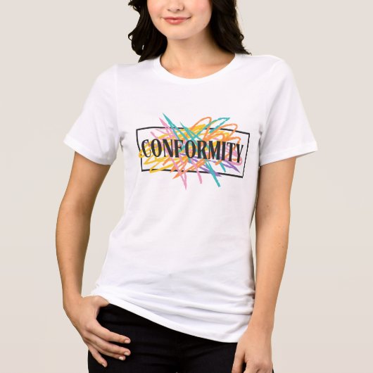 Non-Conformity トライブレンドＴシャツ (正面)
