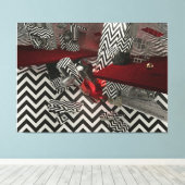 Non-Euclidean Shift №1 キャンバスプリント (インサイチュ (ウッドフロア))