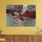 Non-Euclidean Shift №1 キャンバスプリント (インサイチュ (リビング))