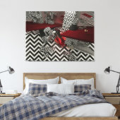 Non-Euclidean Shift №1 キャンバスプリント (インサイチュ (寝室))