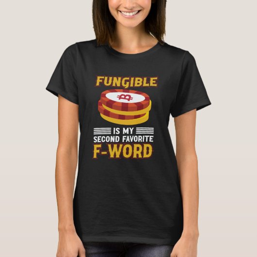 Non Fungible Token Cryptocurrency Blockchain Trade Tシャツ (正面)