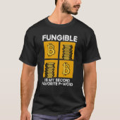 Non Fungible Token Cryptocurrency Blockchain Trade Tシャツ (正面)