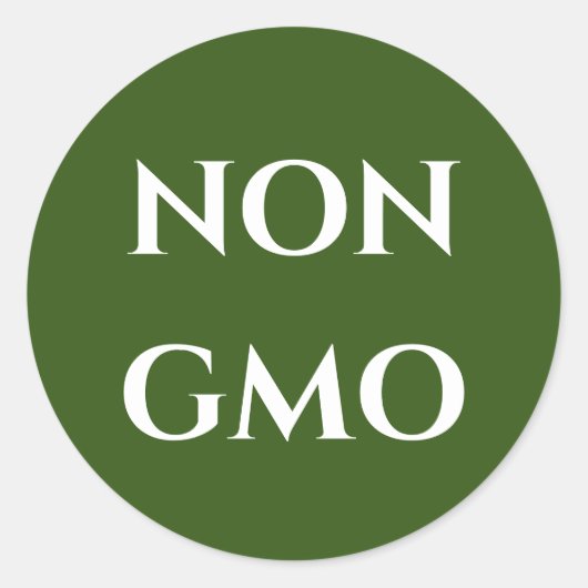 NON GMO ステッカー (正面)