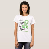 Non-Hodgkin's Lymphoma Her Fight is our Fight Tシャツ (正面フル)