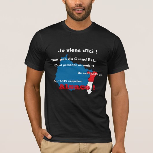 Non pas le Grand Est ! Tシャツ (正面)