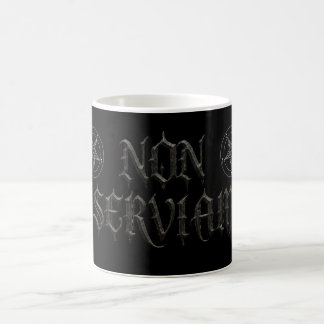 NON SERVIAM コーヒーマグカップ