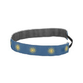 Non-Slip Headband with Flag of Macedonia, Greece アスレチックヘッドバンド (右)