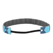 Non-Slip Headband with Flag of Minnesota, USA アスレチックヘッドバンド (裏面)