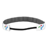 Non-Slip Headband with Flag of Seoul アスレチックヘッドバンド (裏面)