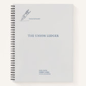 Non traditional Civil Ceremony Wedding  ノートブック (正面)