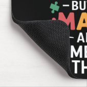 Non Verbal But Mama Knows Autism Humor  マウスパッド (コーナー)