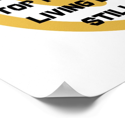 Non Violence! Thomas Edison-Customize ポスター (角)