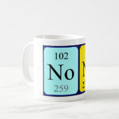 Nona期別テーブル名mag コーヒーマグカップ (正面左)