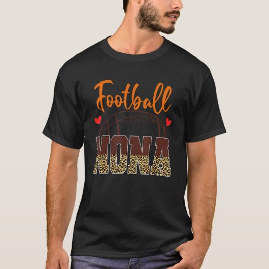 Nona Leopard Football Nona Tシャツ (正面)