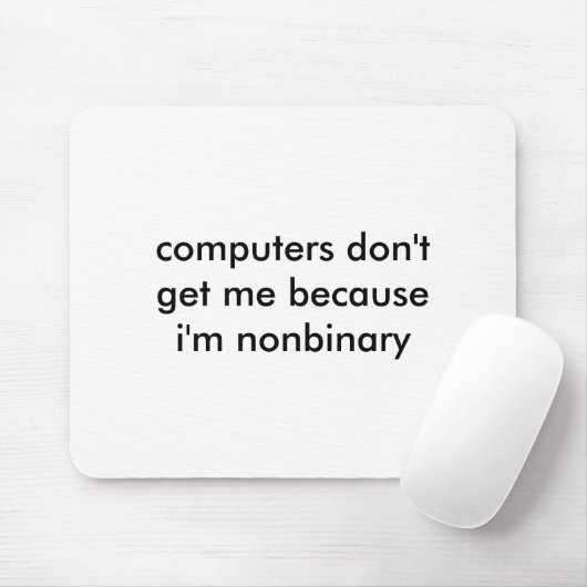 Nonbinaryのおたくのmousepad マウスパッド (マウス)