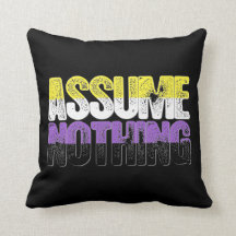 Nonbinaryのプライドは何も仮定しません