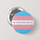 Nonbinaryのプライド 缶バッジ (正面&裏面)