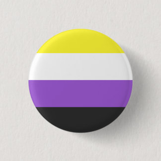 NonBinary Flag 缶バッジ