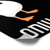 Nonbinary Goose No Gender Pride Flag Lgbtq Gay Pri ポスター (角)