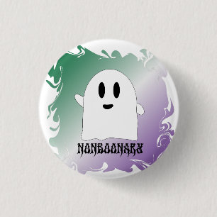 Nonboonaryのgenderqueer 缶バッジ