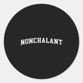 Nonchalant  ラウンドシール (正面)