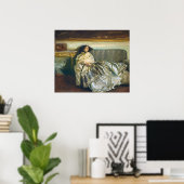 Nonchaloir (休息) - John Sargentファインアートポスター ポスター (ホームオフィス)