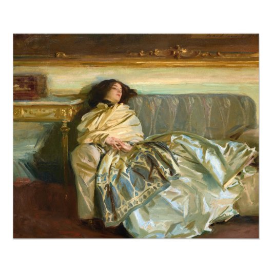 Nonchaloir, Repose by John Singer Sargent フォトプリント (正面)