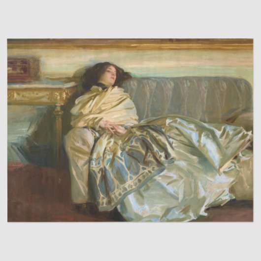 Nonchaloir, Repose by John Singer Sargent 薄葉紙 (正面)