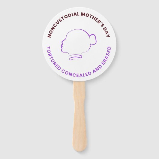 Noncustodial Mothers Biggest Fans ハンドファン (裏面)