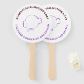 Noncustodial Mothers Biggest Fans ハンドファン (正面&裏面)