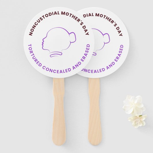 Noncustodial Mothers Biggest Fans ハンドファン (正面&裏面)