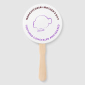 Noncustodial Mothers Biggest Fans ハンドファン (正面)