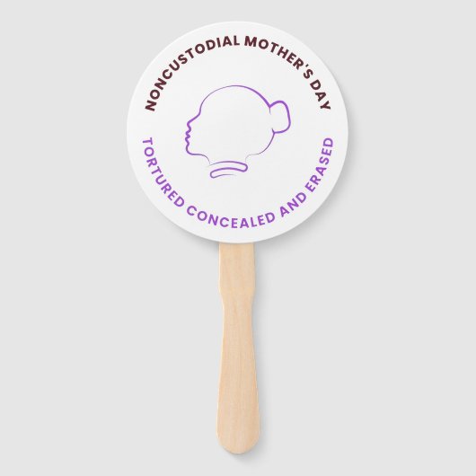 Noncustodial Mothers Biggest Fans ハンドファン (正面)