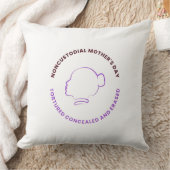 Noncustodial Mother's Day Pillow クッション (ブランケット)