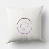 Noncustodial Mother's Day Pillow クッション (裏面)