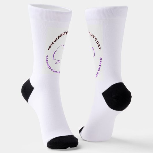 Noncustodial Mother's Day Socks ソックス (傾斜あり)
