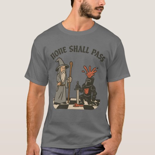 NONE SHALL PASS Tシャツ (正面)