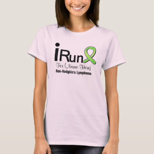 NonHodgkinsのリンパ腫の認識度のために走られるIをカスタマイズ Tシャツ